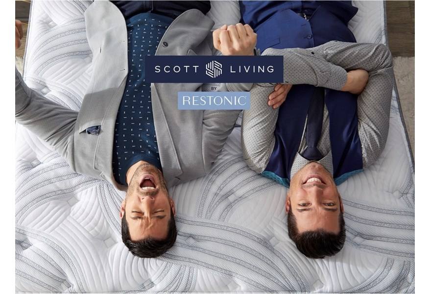 Scott Living Stargazer Plush Hybrid Mattress By Restonic - Image 2