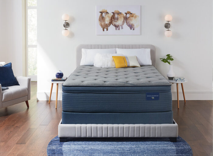 Blissful Excellence Luna Vista Plush Mattress - Image 3